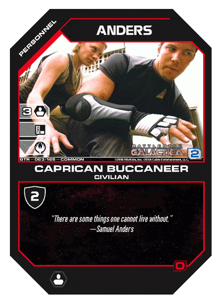 Anders, Caprican Buccaneer
